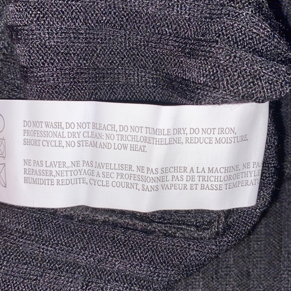 Capulet Black Ribbed Long Sleeve Sweater Dress Size Large New w/Tags! - Picture 10 of 12